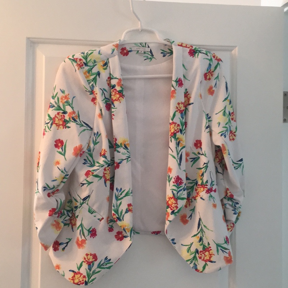 Floral Summer Blazer